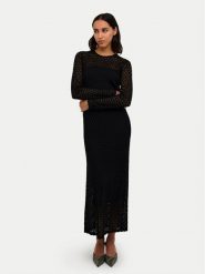 Karen by Simonsen Sukienka dzianinowa Naomi10104858 Granatowy Straight Fit. Niebieskie sukienki damskie Karen by Simonsen, bez wzorów, z dzianiny, bez ramiączek. Za 309.99 zł.