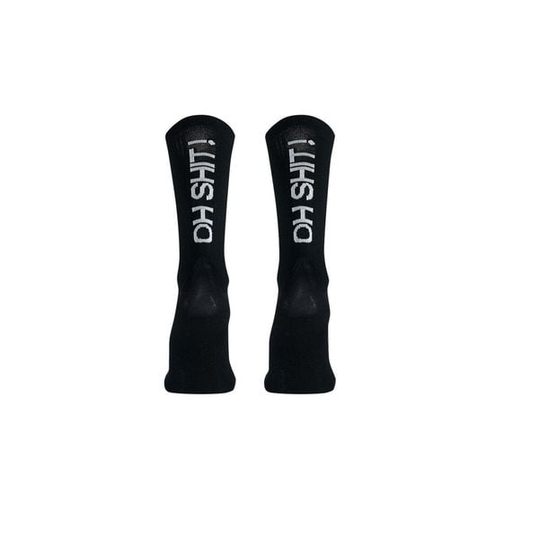 Skarpety rowerowe NORTHWAVE Oh Shit Sock czarne. Czarne skarpetki damskie Northwave, bez wzorów, z poliesteru. Za 52.99 zł.