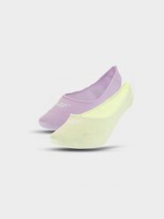 4F Skarpetki casual no-show (2-pack) damskie - multikolor 39-42. Skarpetki damskie 4F, bez wzorów, z bawełny. Za 39.99 zł.