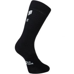 PRO ELITE BLACK - Skarpety rowerowe PRO. Czarne skarpetki damskie SPORCKS, bez wzorów, z nylonu. Za 156.00 zł.