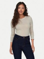 JDY Bluzka Suma 15311144 Écru Regular Fit. Bluzki damskie JDY, xl, bez wzorów, z wiskozy, bez kołnierzyka, bez ramiączek. Za 59.99 zł.