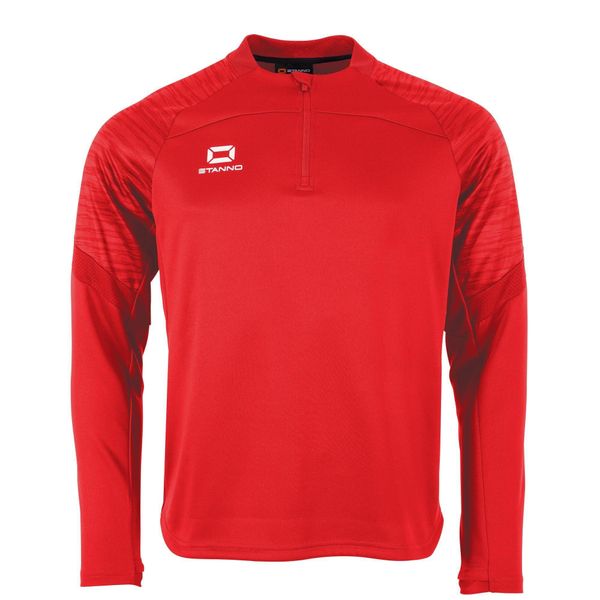 Bluza dresowa 1/4 zip Stanno Bolt. Niebieskie bluzy damskie STANNO, xl, bez wzorów, z dresówki, bez kaptura. Za 249.50 zł.