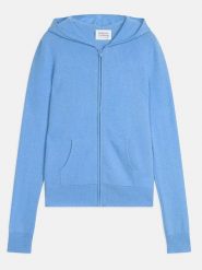 AUTHENTIC CASHMERE Kaszmirowy kardigan "Colombis" w kolorze błękitnym rozmiar: L. Niebieskie kardigany damskie AUTHENTIC CASHMERE, l, bez wzorów, z kaszmiru. Za 341.39 zł.