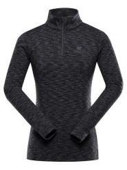 Alpine Pro Koszulka funkcyjna "Qada" w kolorze czarnym rozmiar: XXL. Czarne koszulki damskie Alpine Pro, xxl, bez wzorów, z materiału, bez kołnierzyka, bez ramiączek. Za 195.95 zł.