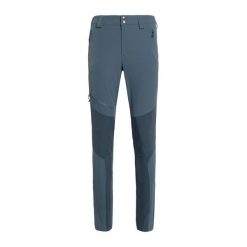 Spodnie softshell damskie Rab Torque Mountain. Niebieskie spodnie sportowe damskie RAB, na lato, bez wzorów, z elastanu, trekkingowe. Za 519.99 zł.