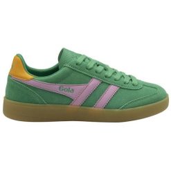 Buty damskie Gola Viper. Zielone obuwie sportowe casual damskie Gola, bez zapięcia. Za 443.50 zł.