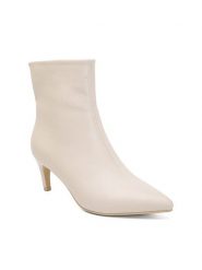 Sixth Sens Botki w kolorze kremowym na szpilce rozmiar: 38. Brązowe botki damskie Sixth Sens, eleganckie, bez obcasa, na szpilce, bez zapięcia. Za 154.95 zł.