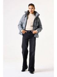 Garcia Kurtka zimowa w kolorze szarym rozmiar: M. Szare kurtki damskie Garcia, na zimę, m, bez wzorów, z puchu, bez kaptura. Za 314.75 zł.