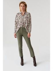 TATUUM Spodnie w kolorze khaki rozmiar: 36. Brązowe spodnie materiałowe damskie TATUUM, bez wzorów, z materiału. Za 100.75 zł.