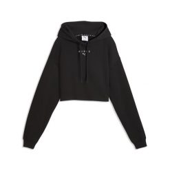 Damska gruba bluza z kapturem PUMA x HYROX PUMA. Czarne bluzy damskie Puma, m, bez wzorów, z dzianiny, z kapturem. Za 279.99 zł.