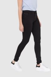 7 FOR ALL MANKIND Czarne jeansy damskie z wysokim stanem HW SKINNY SLIM ILLUSION RINSED BLACK, Rozmiar 27. Czarne rurki damskie 7 for all mankind, bez wzorów, z jeansu, z podwyższonym stanem. W wyprzedaży za 459.99 zł.
