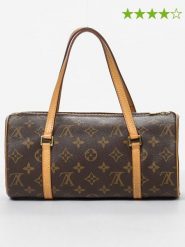 Louis Vuitton Torebka "Papillon 26" w kolorze brązowym - 26 x 13 x 12 cm rozmiar: onesize. Brązowe torebki klasyczne damskie Louis Vuitton, z materiału, bez dodatków. Za 3,601.99 zł.