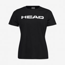 T-shirt damski Club Lucy. Niebieskie t-shirty damskie Head, bez wzorów, z bawełny, bez kołnierzyka. W wyprzedaży za 87.50 zł.