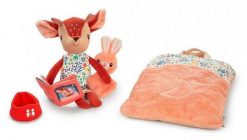 Przytulanka Lilliputiens Sarenka Stella z akcesoriami do zasypiania. Brązowe przytulanki i maskotki Lilliputiens. Za 179.00 zł.