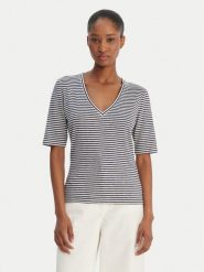 Weekend Max Mara T-Shirt Opzione 2615941042 Granatowy Regular Fit. Niebieskie t-shirty damskie Weekend Max Mara, l, bez wzorów, ze lnu, bez kołnierzyka. Za 579.99 zł.