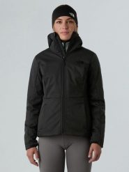 The North Face Kurtka softshellowa w kolorze czarnym rozmiar: L. Czarne kurtki sportowe damskie The North Face, l, bez wzorów, bez kaptura. Za 339.95 zł.