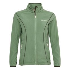 Bluza polarowa damska Vaude Rosemoor Fleece Jacket II. Zielone bluzy damskie Vaude, xs, bez wzorów, z polaru, bez kaptura. Za 324.99 zł.