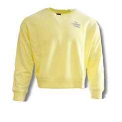 Bluza Damska New Balance Athletics IC Crewneck Sweatshirt 2 - WT13562-SAY. Żółte bluzy damskie New Balance, bez wzorów, bez kaptura. Za 132.99 zł.