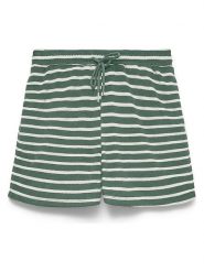 Vero Moda Szorty w kolorze zielono-białym rozmiar: XS. Zielone szorty damskie Vero Moda, bez wzorów, z podwyższonym stanem. Za 109.95 zł.