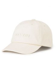 Puccini Czapka w kolorze kremowym rozmiar: onesize. Brązowe czapki z daszkiem damskie Puccini, bez wzorów, z bawełny. Za 61.46 zł.