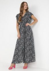 Czarna Sukienka Eviore. Czarne sukienki damskie Born2be, bez wzorów, z materiału, bez ramiączek. Za 149.99 zł.