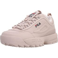 Buty sportowe damskie Fila DISRUPTOR LOW WMN. Brązowe obuwie sportowe damskie Fila, z materiału, bez zapięcia, trekkingowe. W wyprzedaży za 208.00 zł.