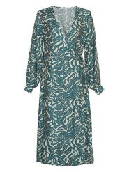 MOSS COPENHAGEN Sukienka "Zaneta" w kolorze niebieskim rozmiar: S. Niebieskie sukienki damskie Moss Copenhagen, bez wzorów, z wiskozy, bez ramiączek. Za 194.15 zł.