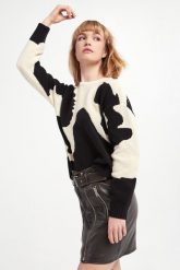 Sweter damski Faglia WEEKEND MAX MARA. Swetry klasyczne damskie Weekend Max Mara, s, bez kołnierzyka. W wyprzedaży za 839.30 zł.