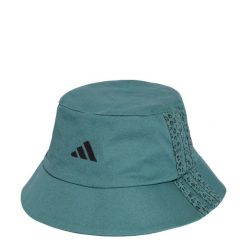 Kapelusz adidas Sportswear 3-Stripes Leopard Graphic Bucket. Brązowe kapelusze damskie Adidas, bez wzorów, z bawełny. Za 129.00 zł.