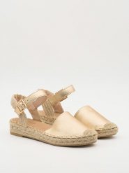 Bellucci Espadryle w kolorze złotym rozmiar: 36. Żółte espadryle damskie Bellucci, bez wzorów, bez obcasa. Za 100.99 zł.