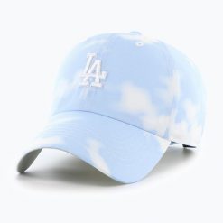 Czapka z daszkiem 47 Brand MLB Los Angeles Dodgers In The Clouds CLEAN UP. Niebieskie czapki z daszkiem damskie 47 Brand, na wiosnę, bez wzorów. Za 119.99 zł.