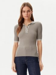 Guess Sweter W5GR37 Z3L10 Zielony Regular Fit. Zielone swetry klasyczne damskie Guess, l, z wiskozy, bez kołnierzyka. Za 199.99 zł.