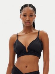 MICHAEL Michael Kors Góra od bikini MM2R055 Czarny. Czarne bikini MICHAEL Michael Kors, bez wzorów, z syntetyku. Za 469.99 zł.