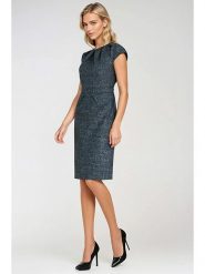 Nife Sukienka w kolorze czarno-granatowym rozmiar: 36. Czarne sukienki damskie Nife, bez wzorów, bez ramiączek. Za 139.87 zł.