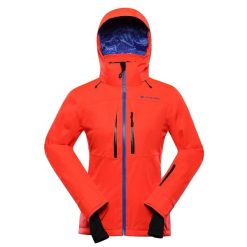Kurtka damska narciarska 20.000 Alpine Pro Reasa 2. Czerwone kurtki damskie Alpine Pro, bez wzorów, bez kaptura. Za 1,049.00 zł.