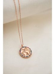 Lodie Silver Srebrny naszyjnik z zawieszką - dł. 43 cm rozmiar: onesize. Szare naszyjniki damskie Lodie Silver, z cyrkonią, srebrne. Za 50.45 zł.