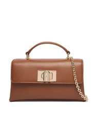 Furla Torebka 1927 Mini WE00423 ARE000 CN 03B00 Brązowy ciemny. Brązowe torebki wieczorowe damskie Furla, bez wzorów, ze skóry, bez dodatków. Za 1,104.00 zł.