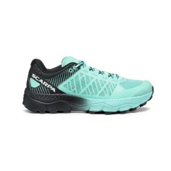 Buty do biegania damskie SCARPA Spin Ultra. Czarne obuwie sportowe damskie Scarpa, bez zapięcia, do biegania. Za 709.85 zł.