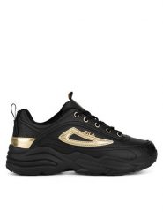 Fila Sneakersy SKYE FFW0458-83058 Czarny. Czarne obuwie sportowe damskie Fila, z materiału, bez zapięcia. Za 249.99 zł.