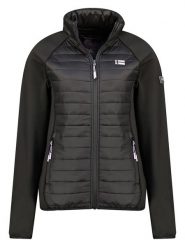 Geographical Norway Kurtka polarowa "Tour" w kolorze czarnym rozmiar: XL. Czarne kurtki damskie Geographical Norway, xl, bez wzorów, z polaru, bez kaptura. Za 186.63 zł.