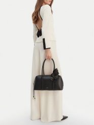 GINO ROSSI Torebka C-LDA8017A Czarny. Czarne torebki klasyczne damskie Gino Rossi, z materiału, bez dodatków. Za 249.99 zł.