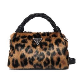 Torebka Guess. Brązowe torebki klasyczne damskie Guess, bez dodatków. Za 429.99 zł.