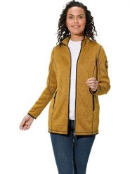 WITT WEIDEN Kurtka polarowa w kolorze żółtym rozmiar: 38. Żółte kurtki damskie WITT WEIDEN, bez wzorów, z polaru, bez kaptura. Za 56.99 zł.