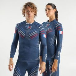 Koszulka termoaktywna dla dorosłych UYN Natyon 3.0 France Uw Shirt. Koszulki damskie Uyn, m, bez wzorów, bez kołnierzyka, bez ramiączek. Za 509.99 zł.