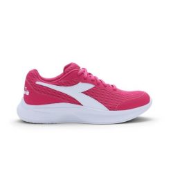 Buty biegowe damskie DIADORA EAGLE 5 W. Czerwone obuwie sportowe damskie Diadora, bez zapięcia, do biegania. Za 99.99 zł.