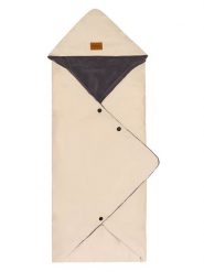 Fillikid Śpiworek zimowy "Tanaga" w kolorze kremowym - 80 x 35 cm rozmiar: onesize. Brązowe akcesoria do wózków fillikid, na zimę. Za 144.58 zł.