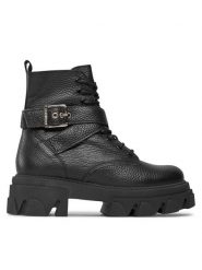 Steve Madden Trapery Mae SM19000034 SM19000034-017 Czarny. Czarne trapery damskie Steve Madden, ze skóry, bez zapięcia. Za 799.99 zł.