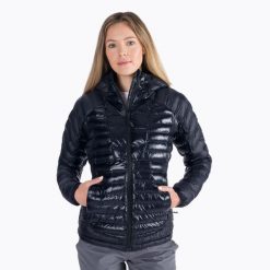 Kurtka puchowa damska Columbia Labyrinth Loop Hooded. Czarne kurtki damskie Columbia, xs, bez wzorów, z puchu, bez kaptura. Za 509.99 zł.