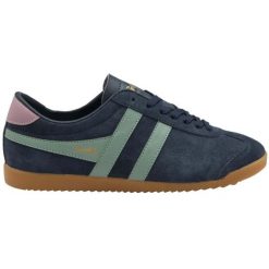Sneakersy damscy Gola Bullet Suede Trainer. Niebieskie obuwie sportowe damskie Gola, bez zapięcia. W wyprzedaży za 352.00 zł.
