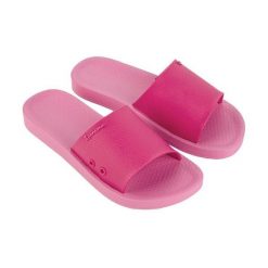 Klapki damskie obuwie plażowe Ipanema Classic Slide Fem. Czerwone klapki damskie Ipanema, bez wzorów, bez obcasa, bez zapięcia. Za 109.47 zł.